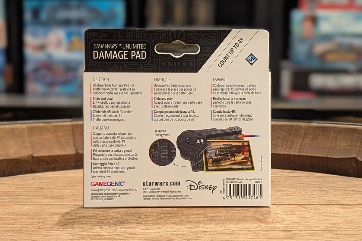 Star Wars: Unlimited Damage Pad - Black