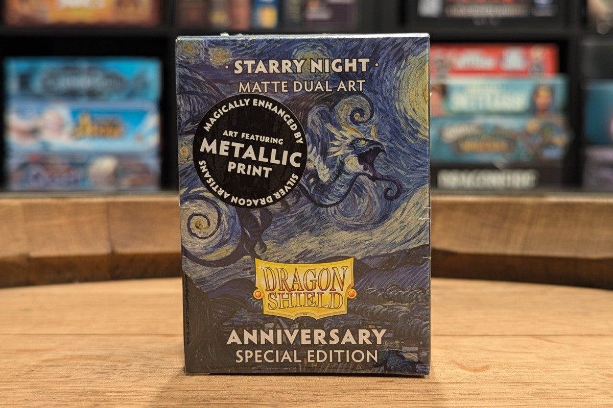 Dragon Shield Sleeves: Standard Matte Dual Art - Starry Night 100CT