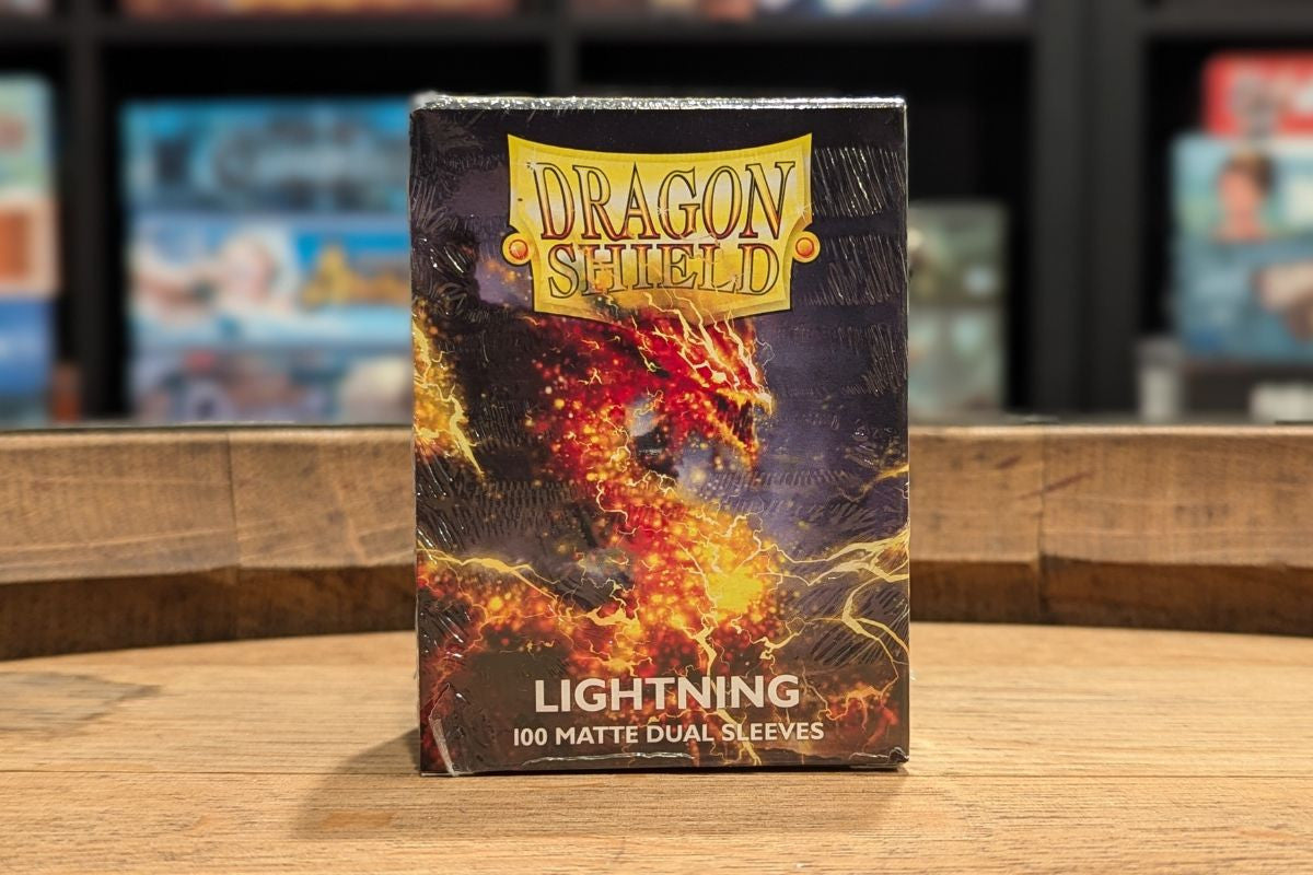 Dragon Shield Sleeves: Standard Matte Dual - Lightning 100CT