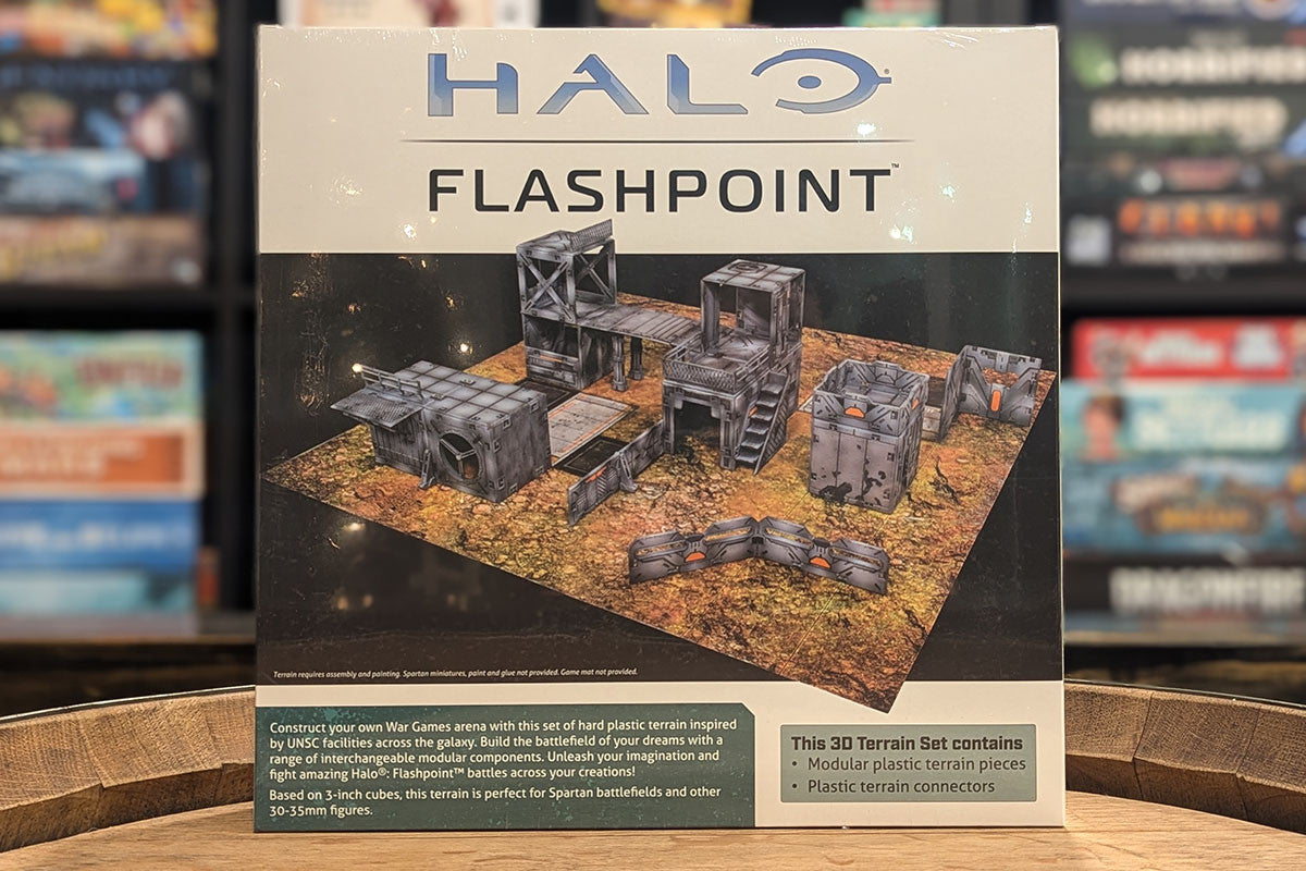 Halo: Flashpoint - Deluxe Buildable 3D Terrain Set