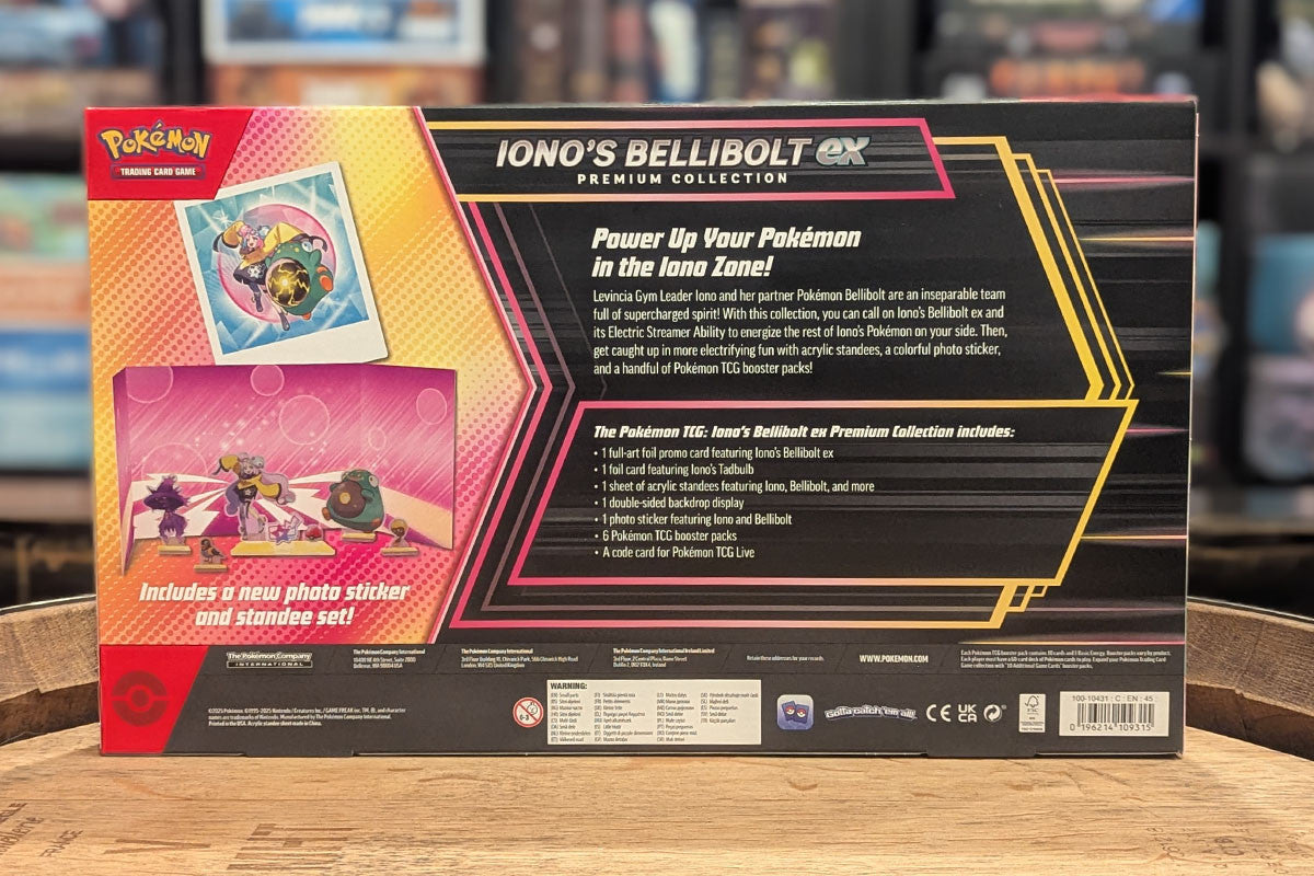 Pokémon TCG: Iono's Bellibolt ex Premium Collection