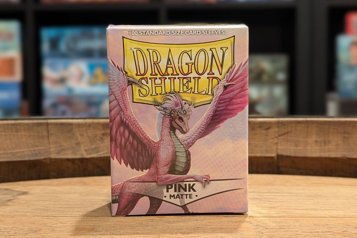 Dragon Shield Sleeves: Standard Matte - Pink 100CT