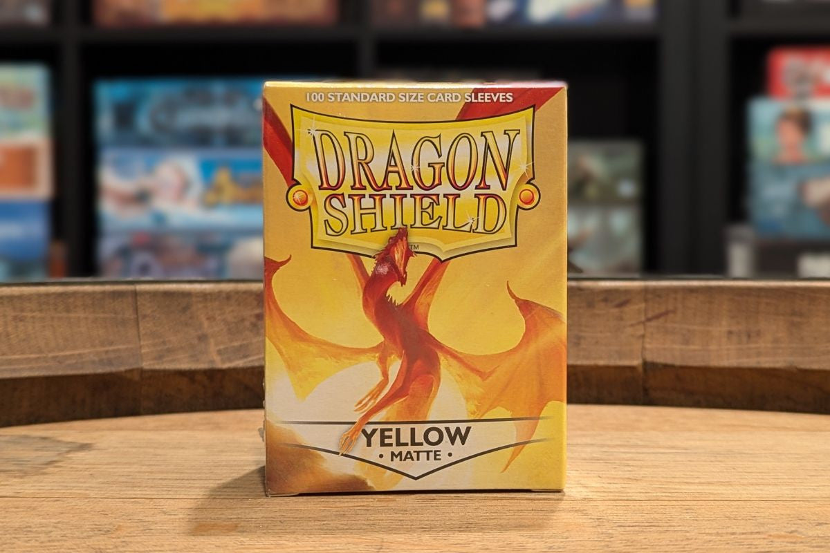 Dragon Shield Sleeves: Standard Matte - Yellow 100CT