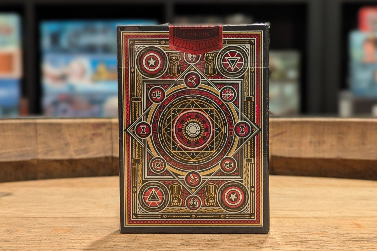 Avengers Red Edition Playing Cards