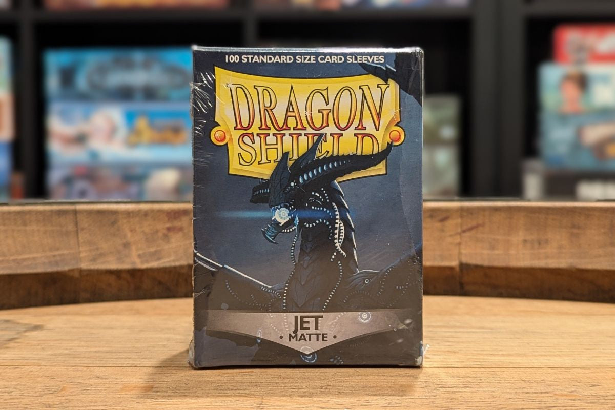 Dragon Shield Sleeves: Standard Matte - Jet 100CT