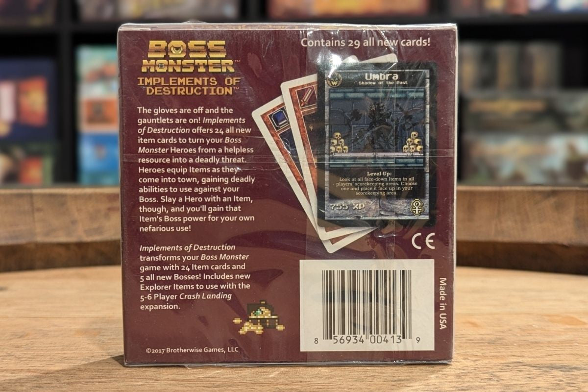 Boss Monster: Implements of Destruction Expansion