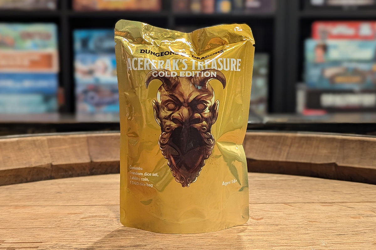 Dungeons & Dragons: Acererak's Treasure Gold Edition Dice