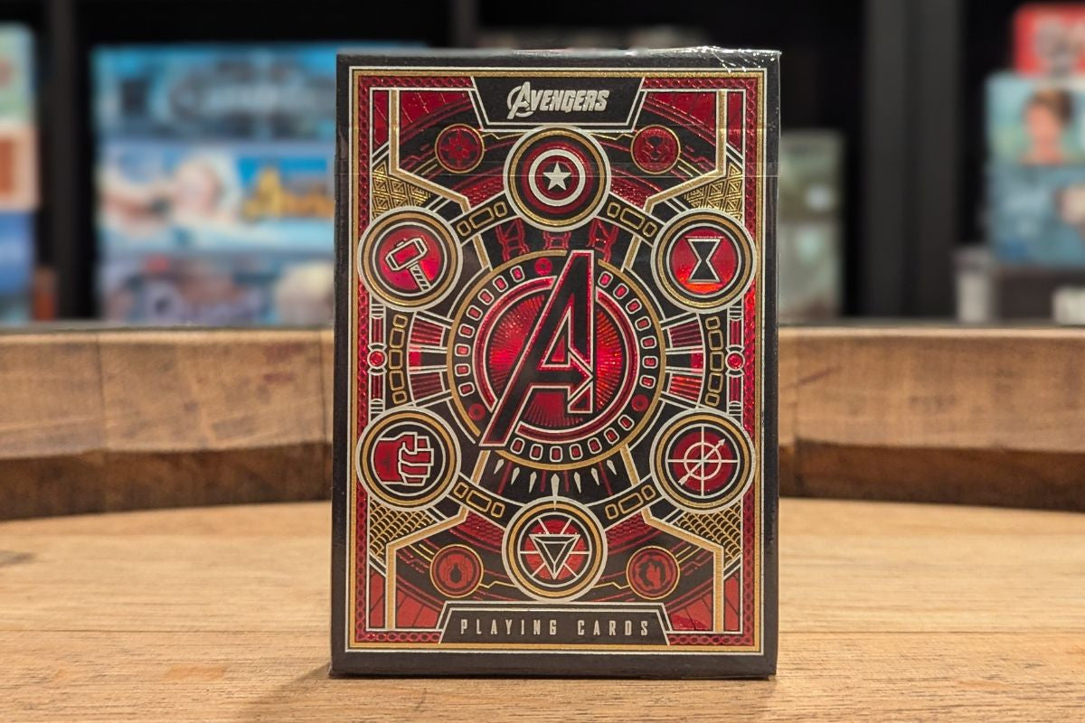 Avengers Red Edition Playing Cards