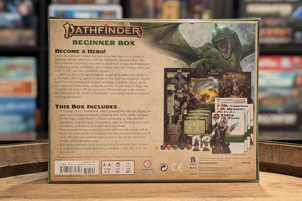 Pathfinder RPG 2nd Edition: Beginner Box Remastered