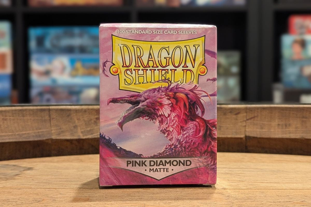 Dragon Shield Sleeves: Standard Matte - Pink Diamond 100CT