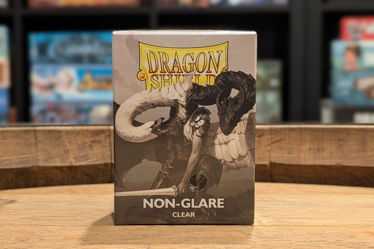 Dragon Shield Sleeves: Standard Non-Glare Matte - Clear 100CT