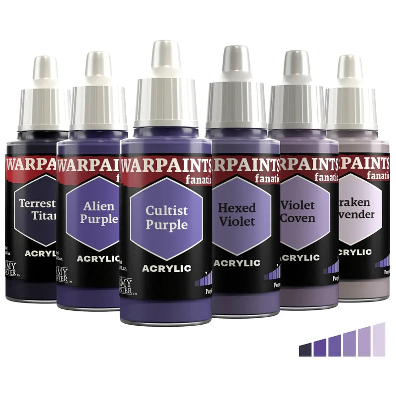 The Army Painter: Warpaints Fanatic - Purples (Singles)