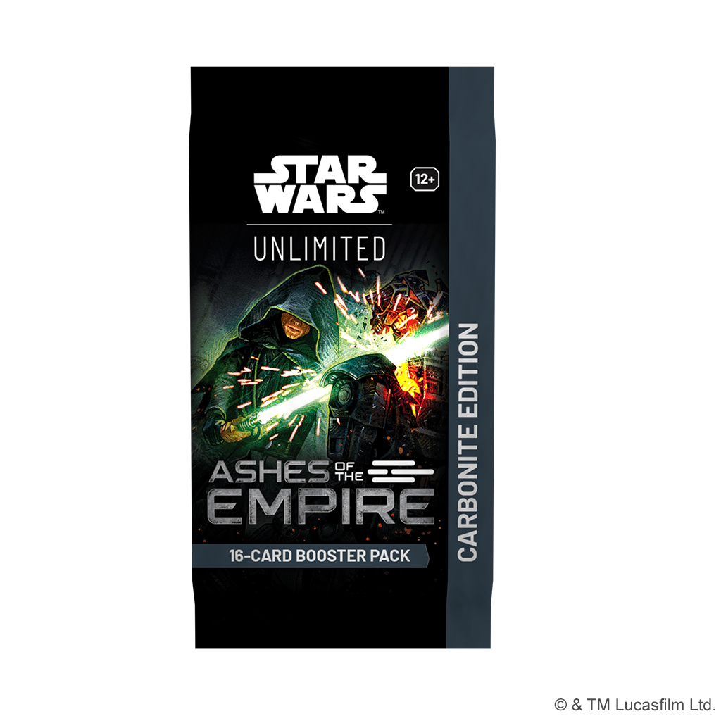 Star Wars: Unlimited - Ashes of the Empire: Carbonite Booster Display