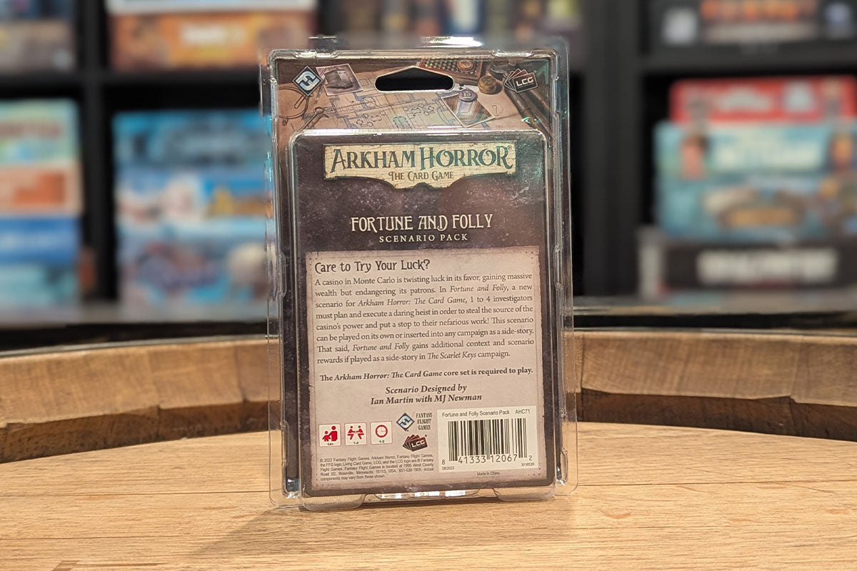 Arkham Horror: The Card Game - Fortune and Folly Scenario Pack
