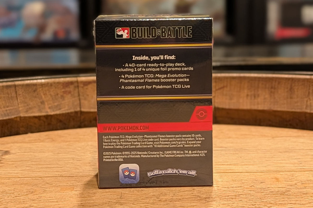 Pokémon TCG: Phantasmal Flames - Build & Battle Box (Restock)