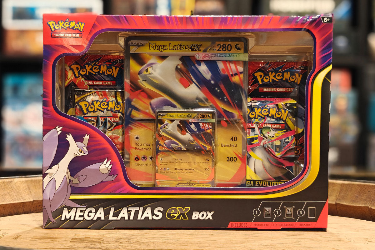 Pokémon TCG: Mega Latias ex Box – Dragon Forge Games
