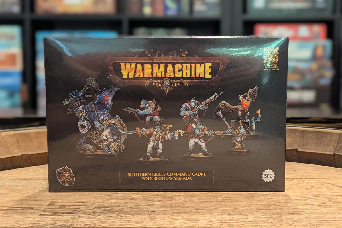 Warmachine: Southern Kriels - Foulblood's Armada Command Cadre