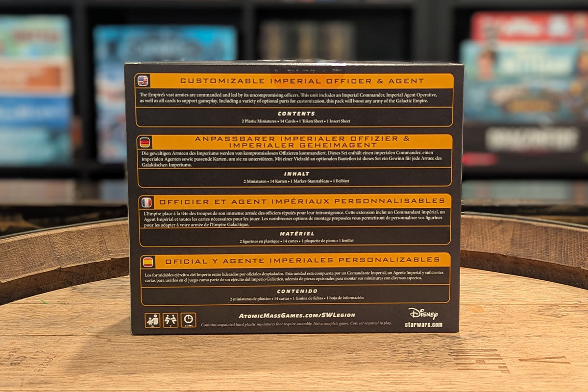 Star Wars: Legion - Customizable Imperial Officer & Agent