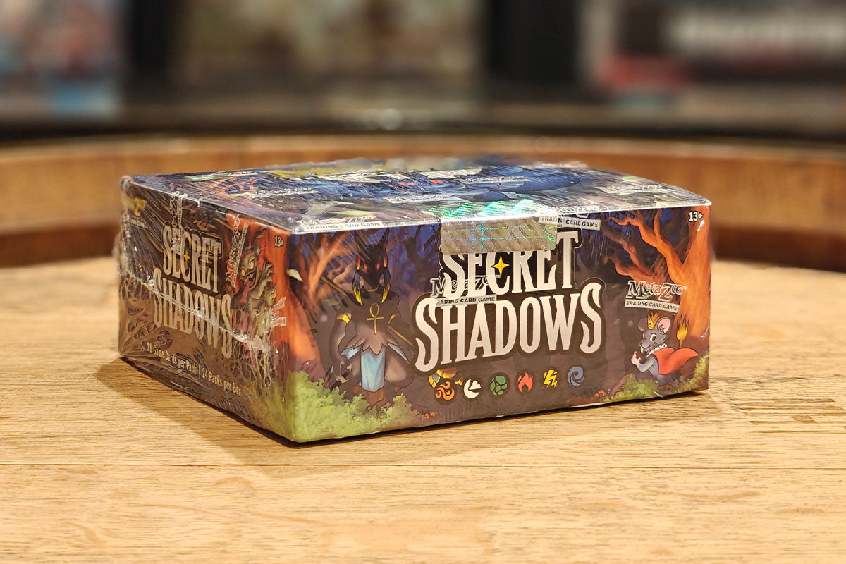 MetaZoo TCG: Secret Shadows - Booster Pack 24ct Display Dragon Forge Games MetaZoo TCG: Secret Shadows - Booster Pack 24ct Display Dragon Forge Games