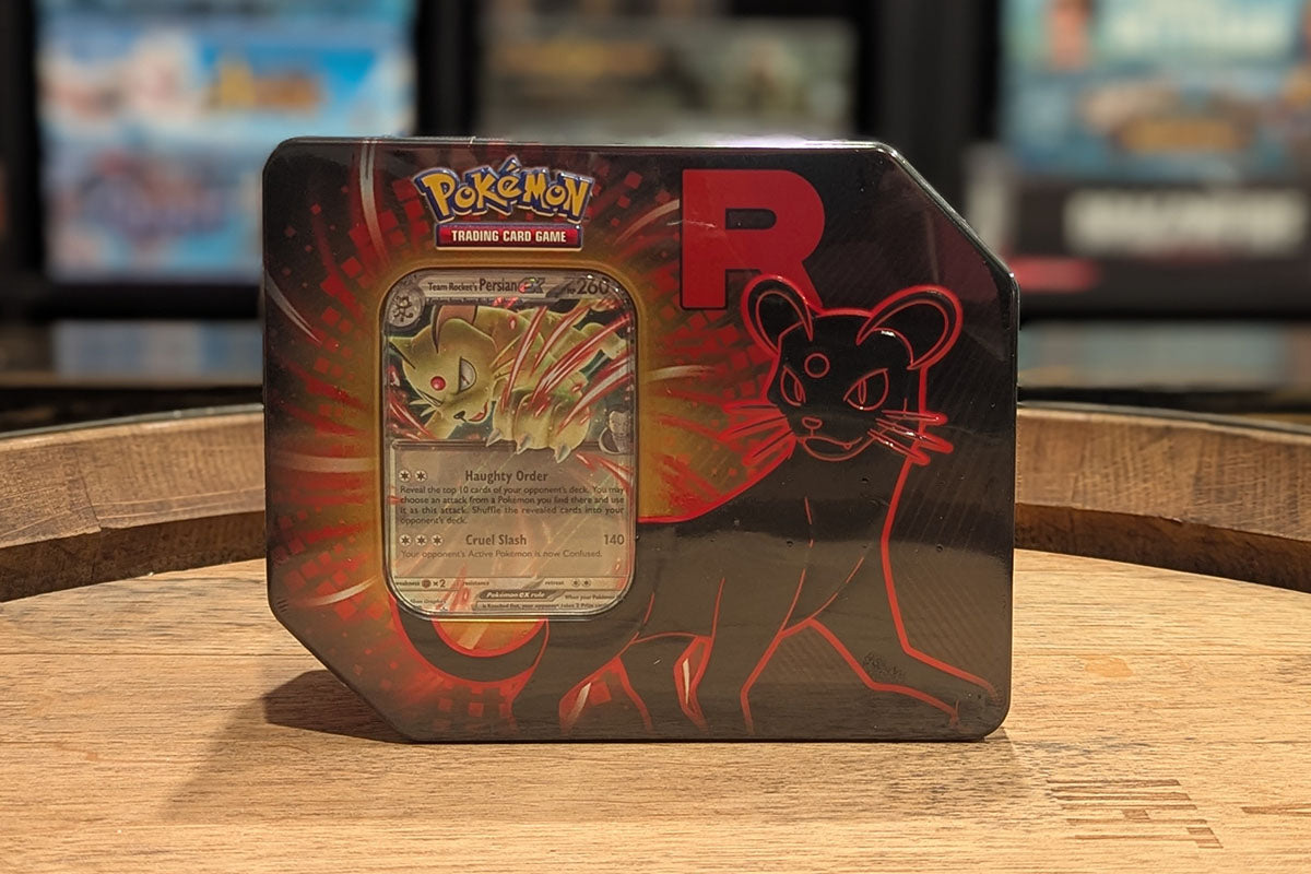 Pokmon TCG: Team Rocket Tin Dragon Forge Games Pokmon TCG: Team Rocket Tin Dragon Forge Games