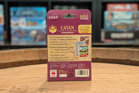 CATAN 6th Edition: Traders & Barbarians - Cards Accessory