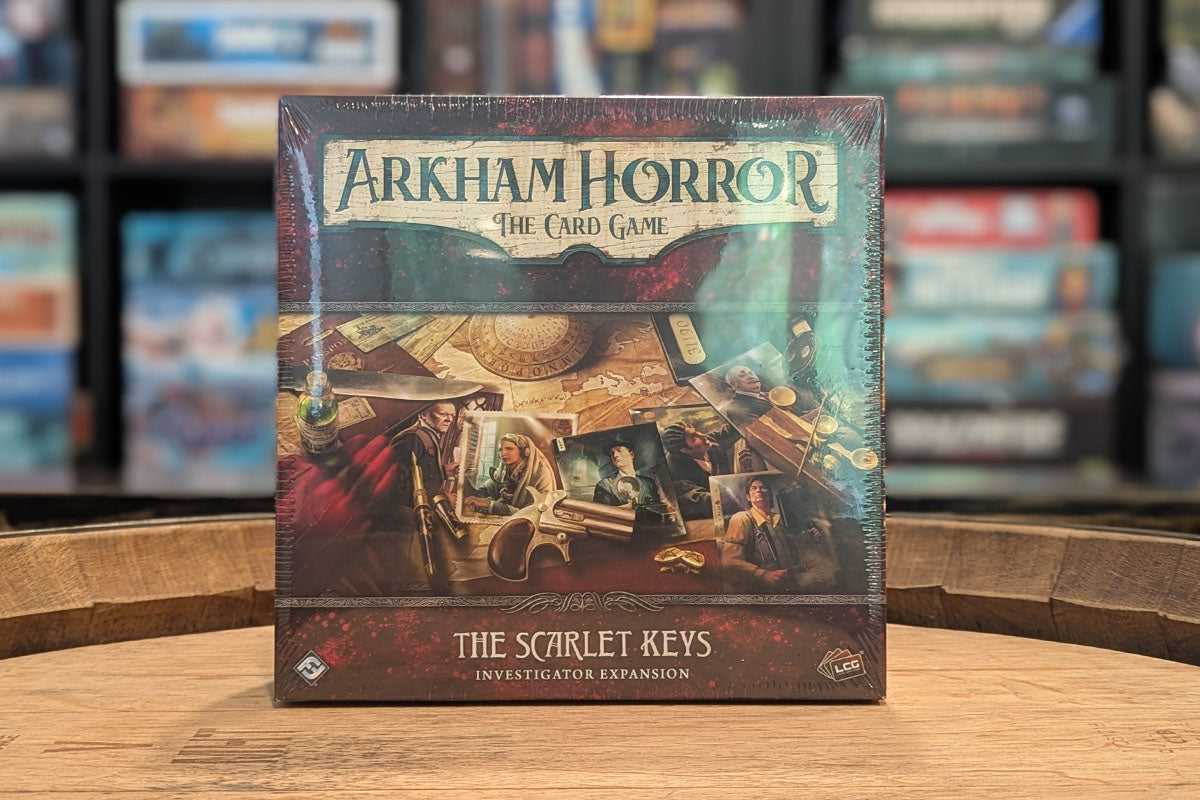 Arkham Horror: The Card Game - The Scarlet Keys Investigator Expansion Dragon Forge Games Arkham Horror: The Card Game - The Scarlet Keys Investigator Expansion Dragon Forge Games