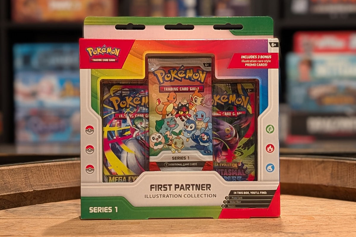 Pokémon TCG: Ascended Heroes - First Partner Illustration Collection Series