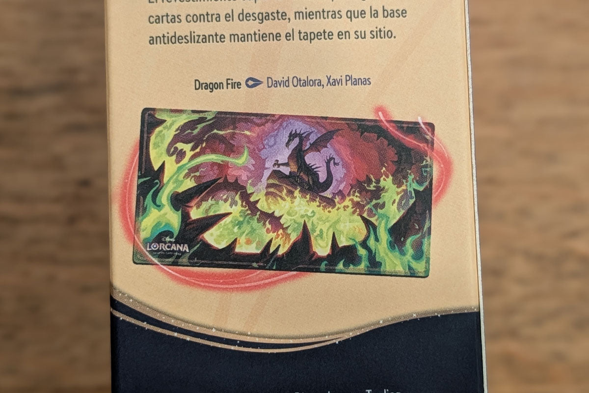 Lorcana: Set 11 Winterspell Playmat - Maleficent (Dragon Fire)