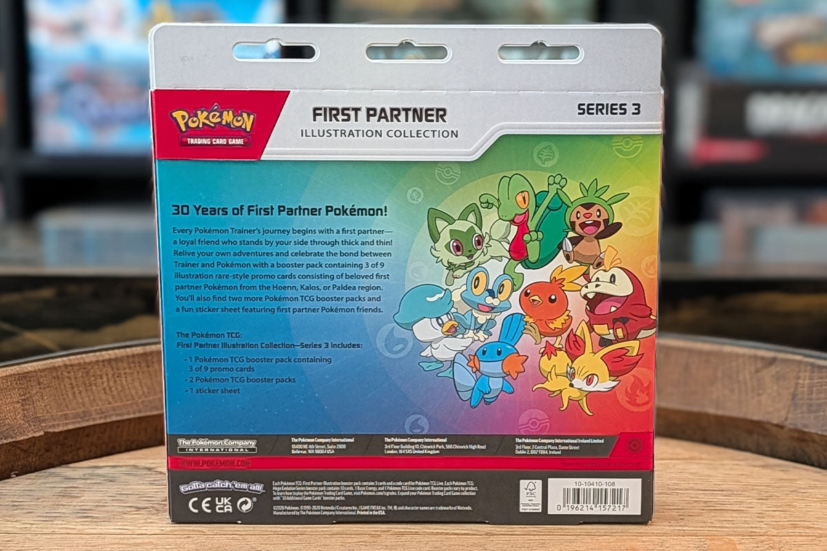 Pokémon TCG: First Partner Illustration Collection (Series 3)