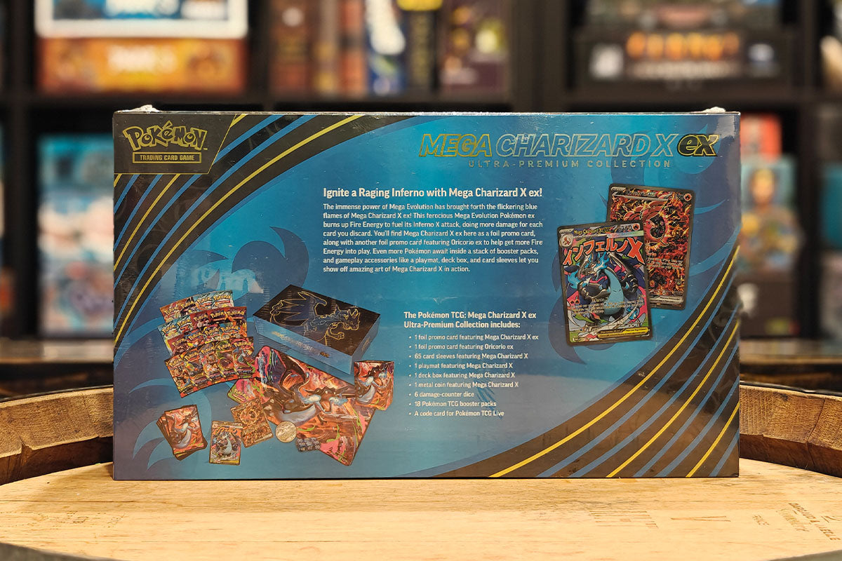 Pokémon TCG: Mega Charizard X ex Ultra-Premium Collection (2025)