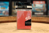 Ultra-Pro: Pro-Matte Sleeves - Standard Red 50CT