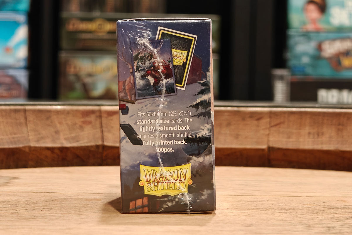 Dragon Shield Sleeves: Standard Brushed Art - Christmas Dragon 2025 100CT