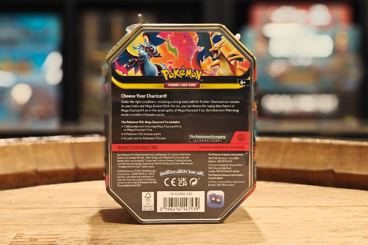 Pokémon TCG: Mega Charizard Tin