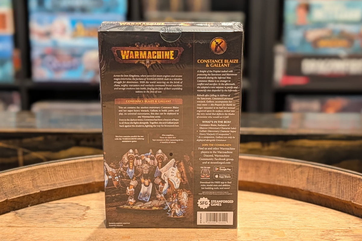 Warmachine: Constance Blaize and Gallant (HIPS)