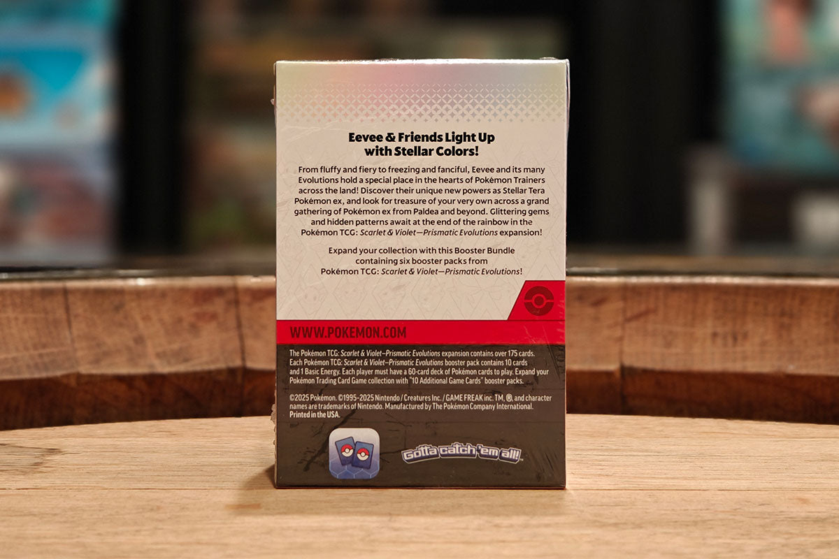 Pokémon TCG: Prismatic Evolutions Booster Bundle (Restock)