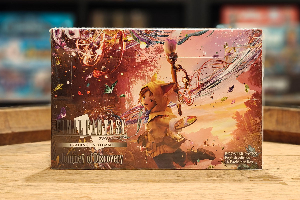 Final Fantasy TCG: Journey of Discovery - Booster Display