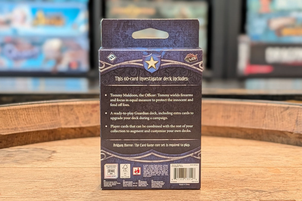 Arkham Horror: The Card Game - Tommy Muldoon Investigator Deck