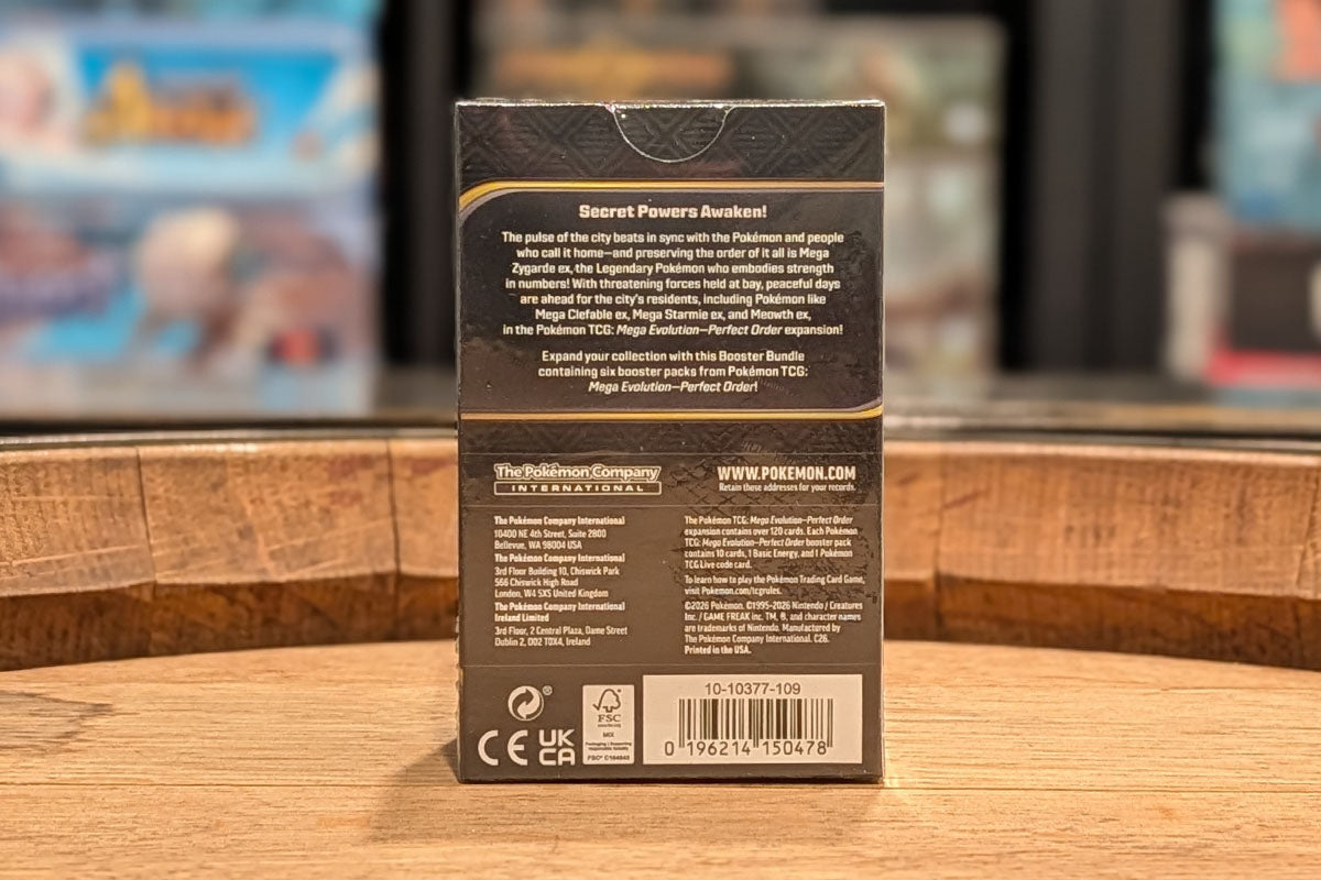 Pokémon TCG: Perfect Order - Booster Bundle
