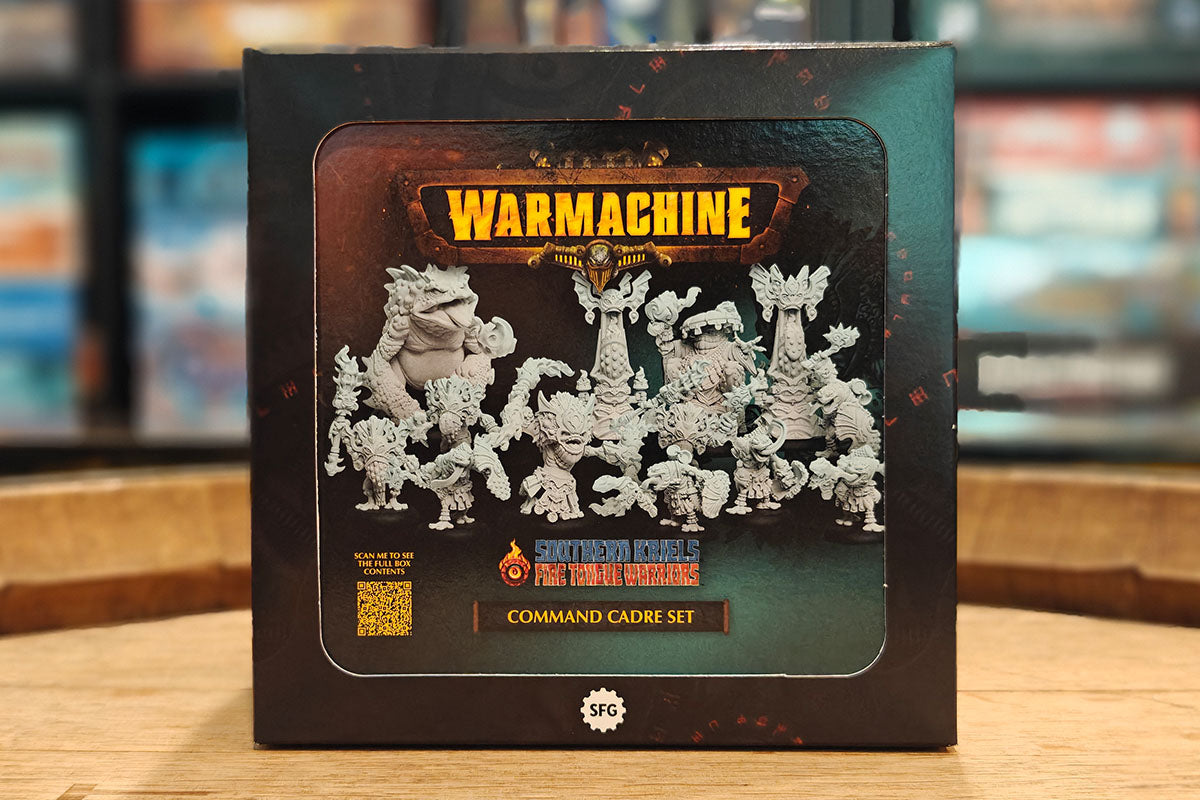 Warmachine: Southern Kriels - Fire Tongue Warriors Command Cadre