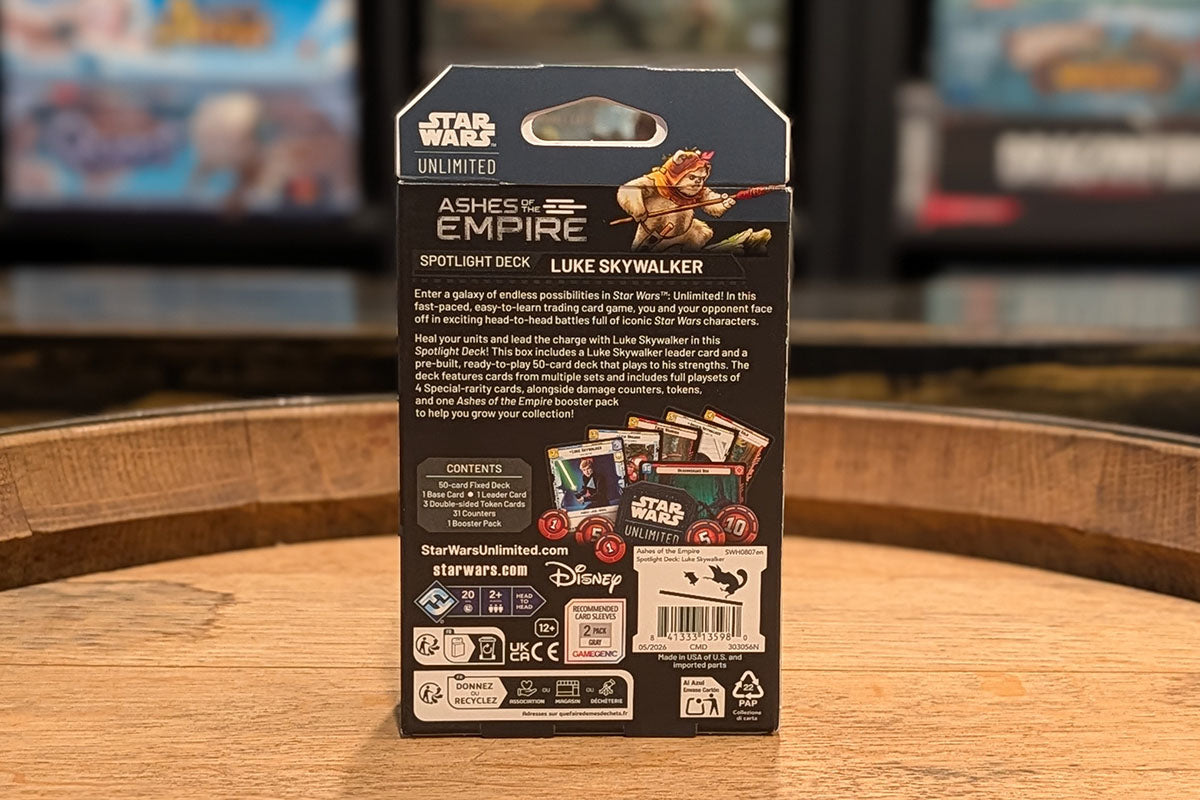 Star Wars: Unlimited - Ashes of the Empire: Spotlight Decks