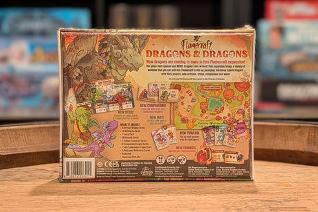 Flamecraft: Dragons & Dragons Expansion + Dragons of the Past Promo Pack