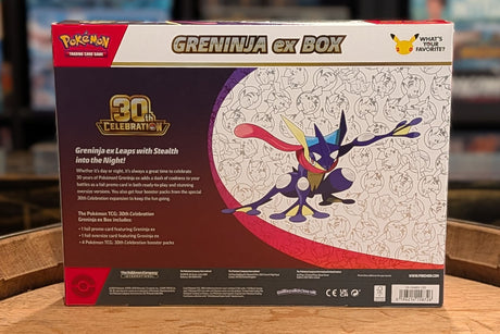 Pokémon TCG: 30th Celebration Greninja ex Box
