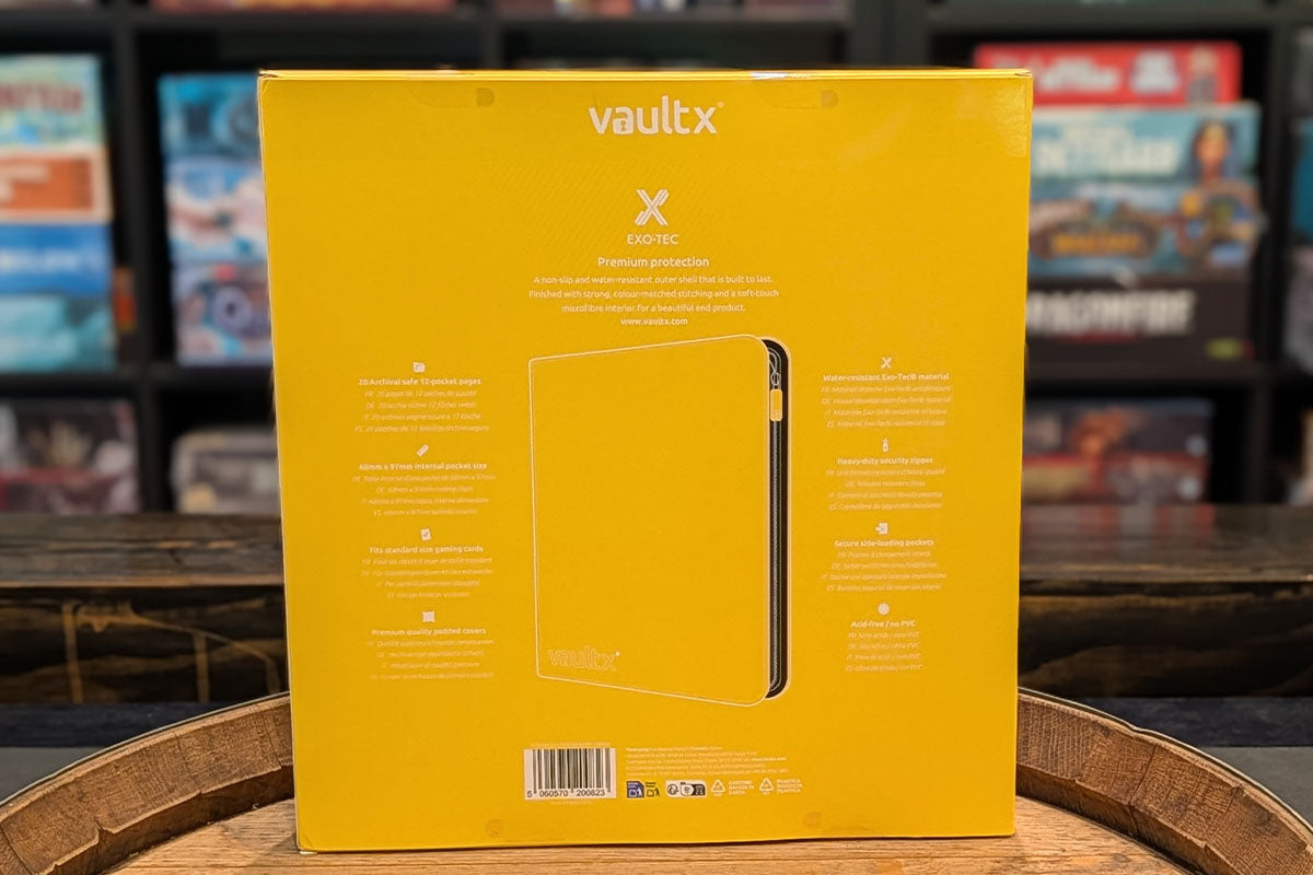 Vault X: 12-Pocket Exo-Tec Zip Binder