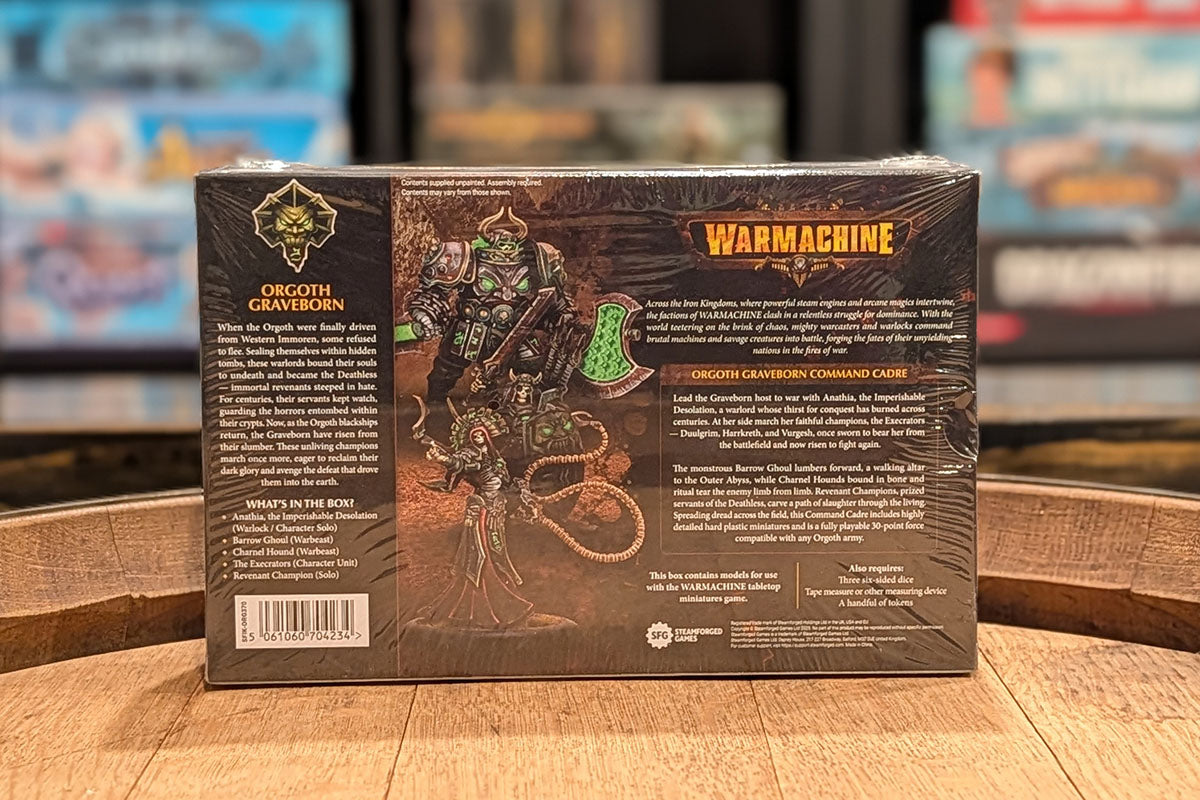 Warmachine: Orgoth - Graveborn Command Cadre