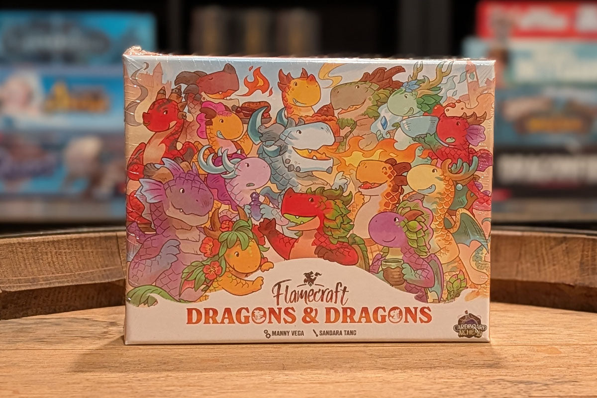 Flamecraft: Dragons & Dragons Expansion + Dragons of the Past Promo Pack