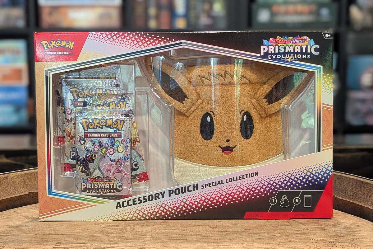 Pokémon TCG: Prismatic Evolutions Accessory Pouch Special Collection (Restock)