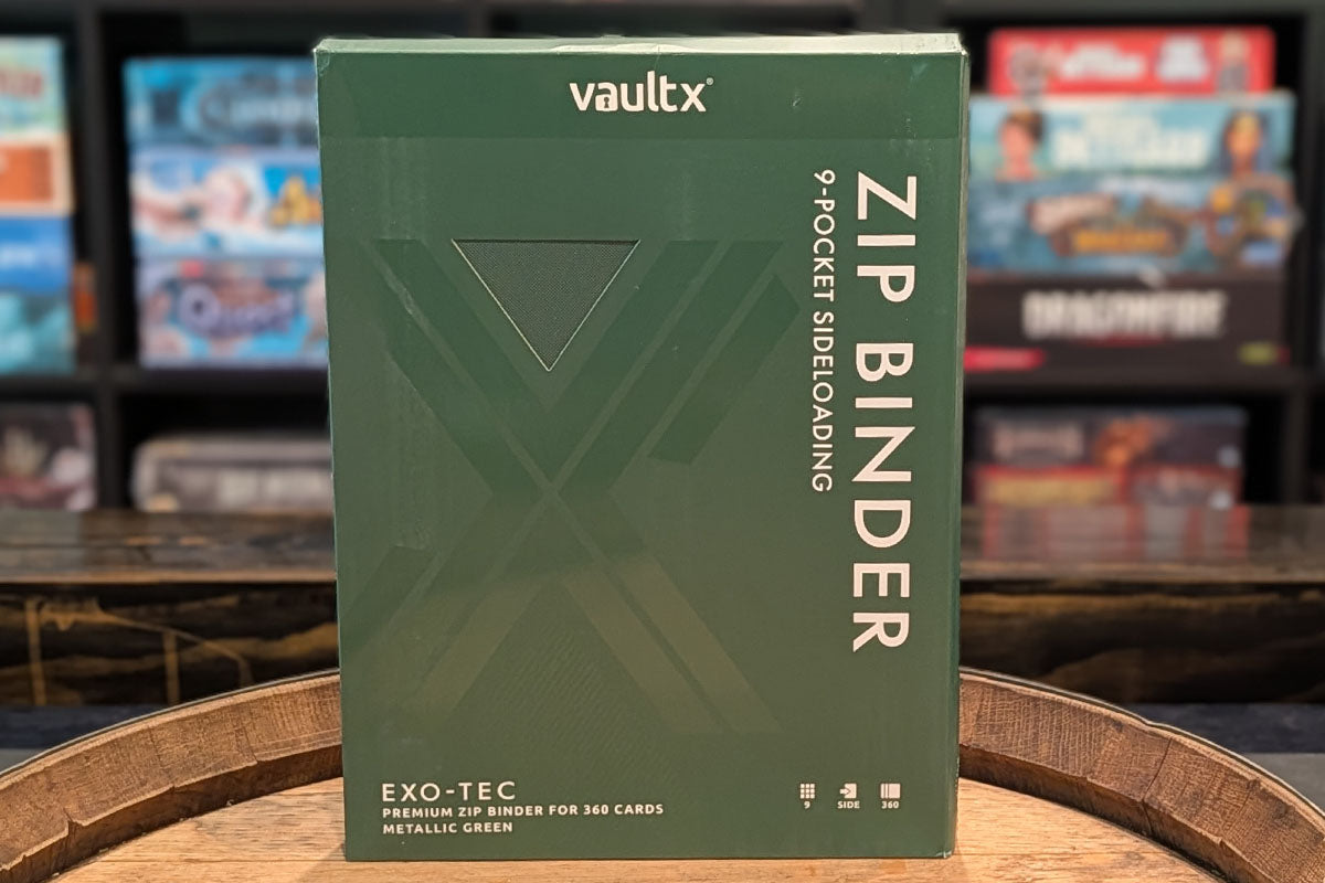 Vault X: 9-Pocket Exo-Tec Zip Binder