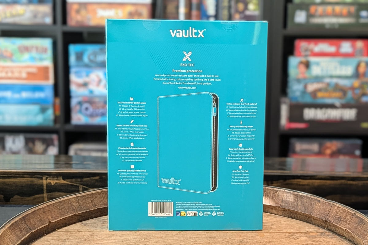 Vault X: 9-Pocket Exo-Tec Zip Binder