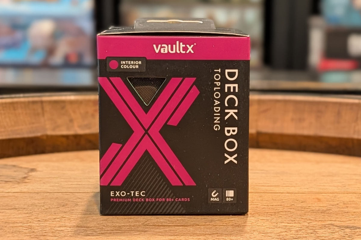 Vault X: Exo-Tec - Toploading Deck Box 80+