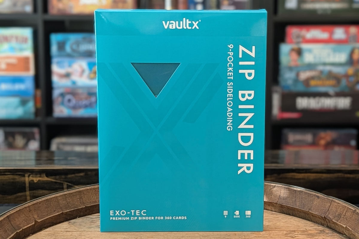 Vault X: 9-Pocket Exo-Tec Zip Binder